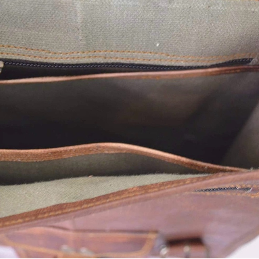 Leather Crossbody Bag for Man and Woman - Picture 2 of 8